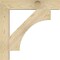 Ekena Millwork Westlake Block Rough Sawn Bracket, Douglas Fir, 4"W x 26"D x 26"H BKT04X26X26WTL05RDF - alternate 2